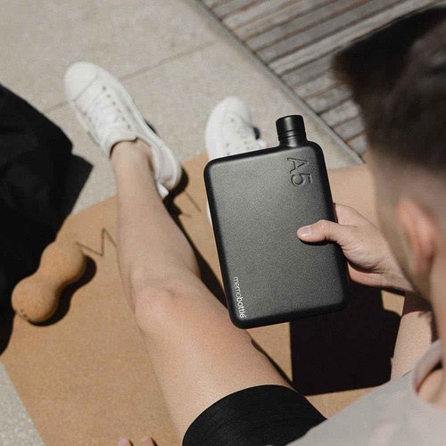 memobottle A5 Stainless Steel BLACK
