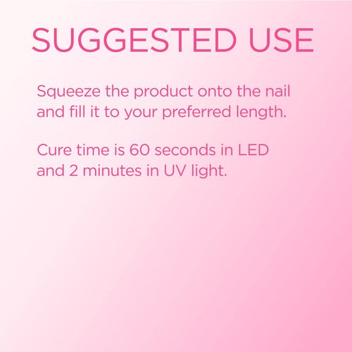 Young Nails Synergy Gel System, Building Gel - Hard Builder Gel, Superior Adhesion & Strength, Structured Nail Gel Builder - Concealer Gel, Pink, Precision Applicator (2 fl oz)