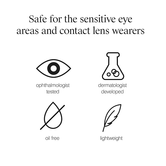 Neutrogena Gentle Oil-Free Eye Makeup Remover & Cleanser for Sensitive Eyes, Makeup Remover for Waterproof Mascara, Dermatologist & Ophthalmologist Tested, 3.8 fl. oz