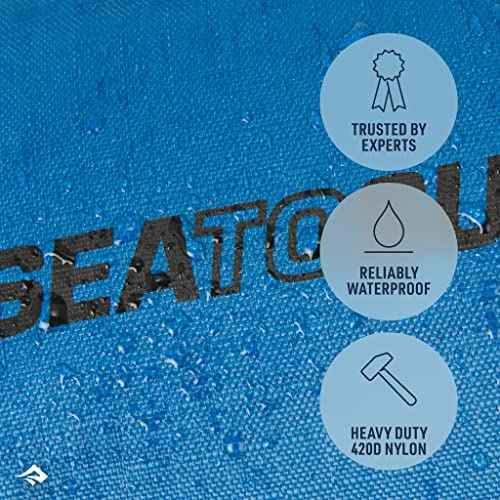 Sea to Summit Big River Dry Bag, Heavy-Duty Dry Storage, 65 Liter, Picante Red