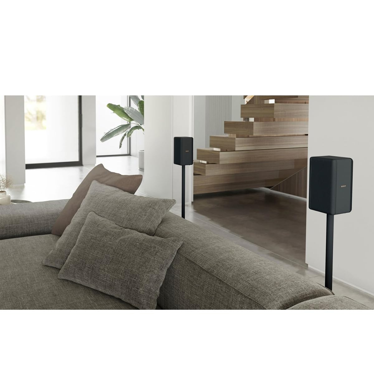 Sony SA-RS3S Wireless Rear Speakers for BRAVIA Theater (BAR 8, BAR 9), HT-A7000/A5000/A3000/S2000 and STR-AN1000