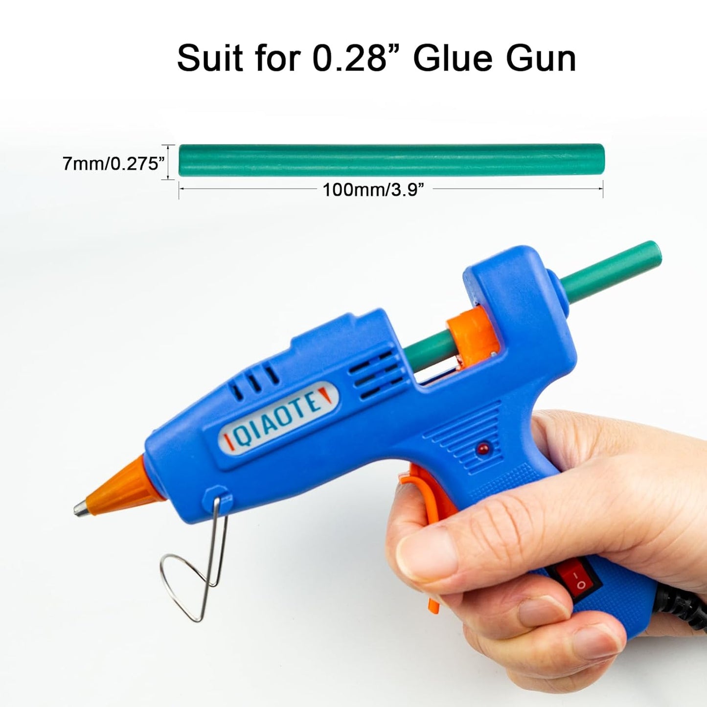 20PCS Mini Glue Gun Wax Seal Sticks for Wax Seal Stamp, Sealing Wax Sticks for Wedding Invitations, Cards, Envelopes (Pine Green)