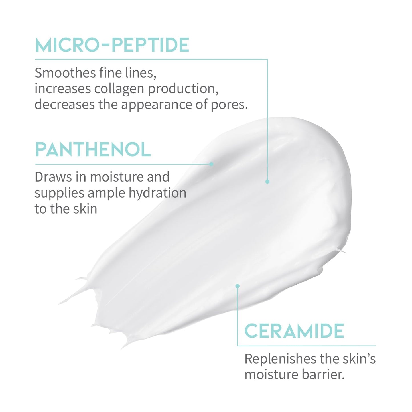 #OOTD Peptide Moisturizer Cream For Face, Dry Sensitive Skin Protection Barrier Cream For Aging Skin, Anti Aging, Hydrating, Pep