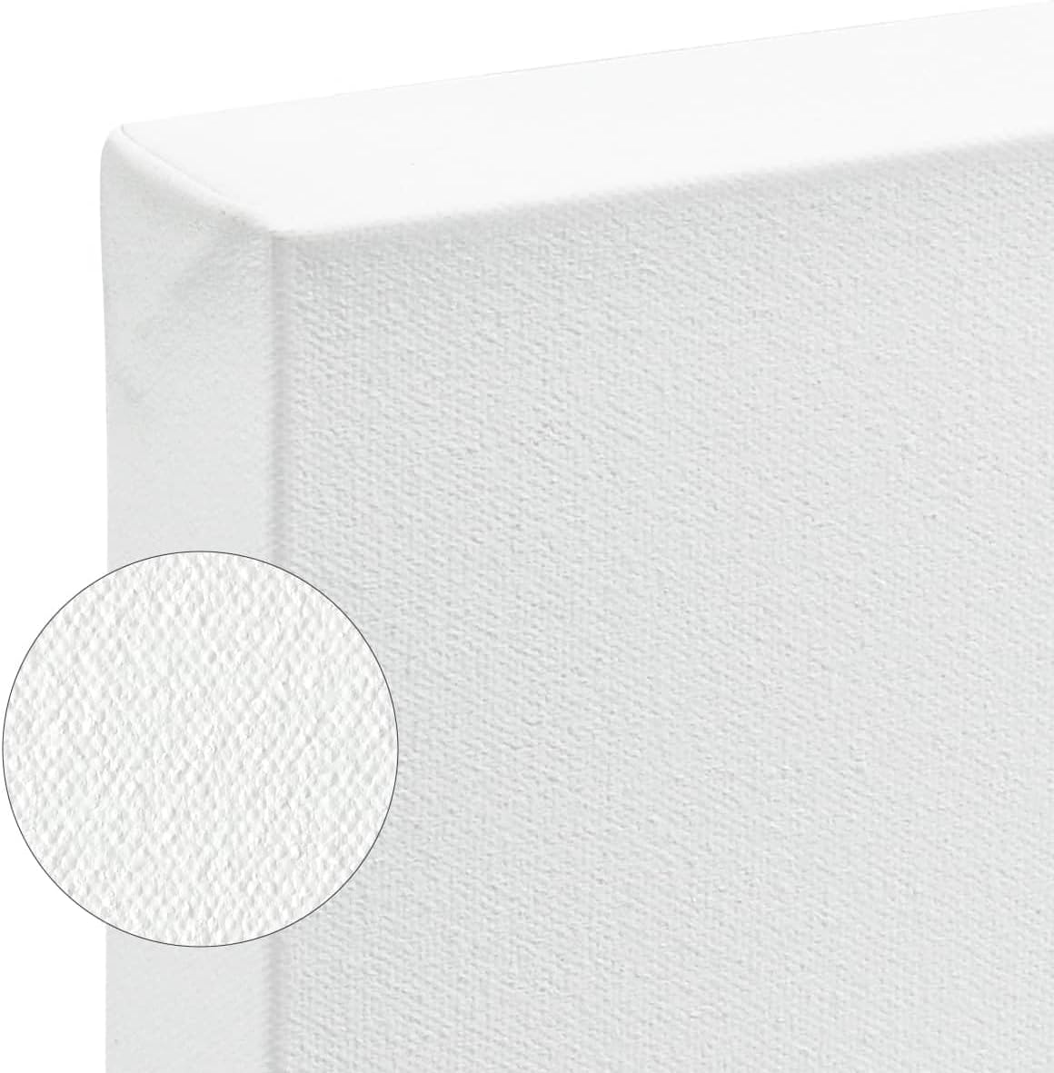 SoHo Urban Artist, 30x48 Heavyweight Stretched Cotton Canvas for Painting - 1.5" Deep- 3 Pack, Triple Primed, 100% Cotton Canvas, Archival, Universal Primed for Oil, Acrylic, Alkyd, Mixed Media