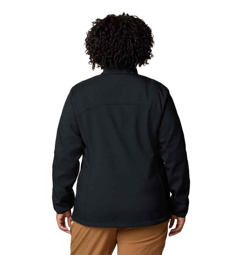 Columbia Women's Kruser Ridge III Softshell Jacket, Black, 2X Plus
