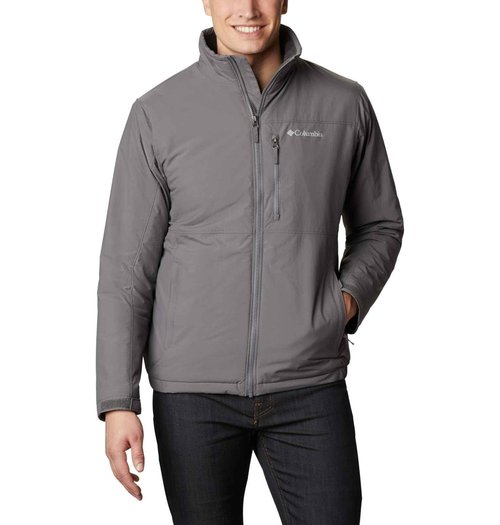 Columbia Men's Northern Utilizer II Jacket, City Grey, Small