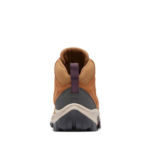 Columbia Womens Transverse Suede Waterproof Hiking Boot, Elk/Moonvista, 8.5