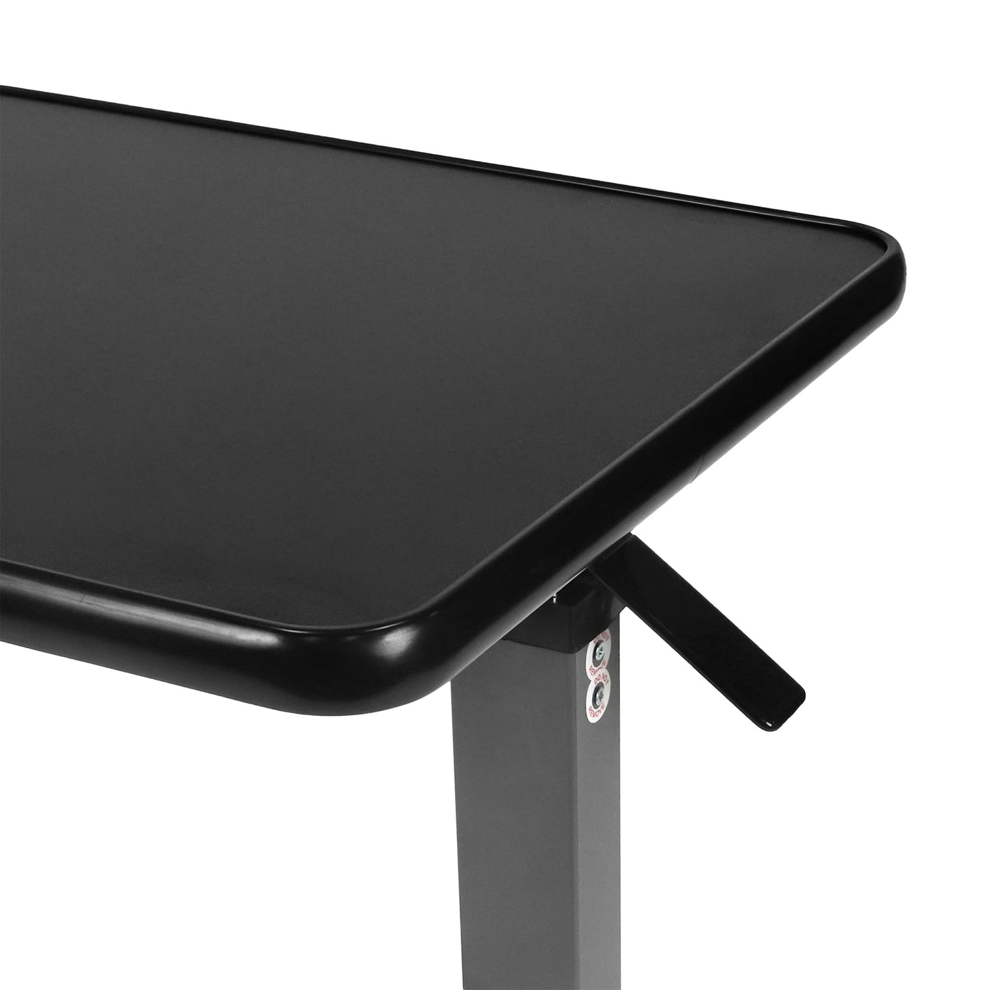Vaunn Medical Adjustable Overbed Bedside Table with Wheels (Hospital and Home Use)