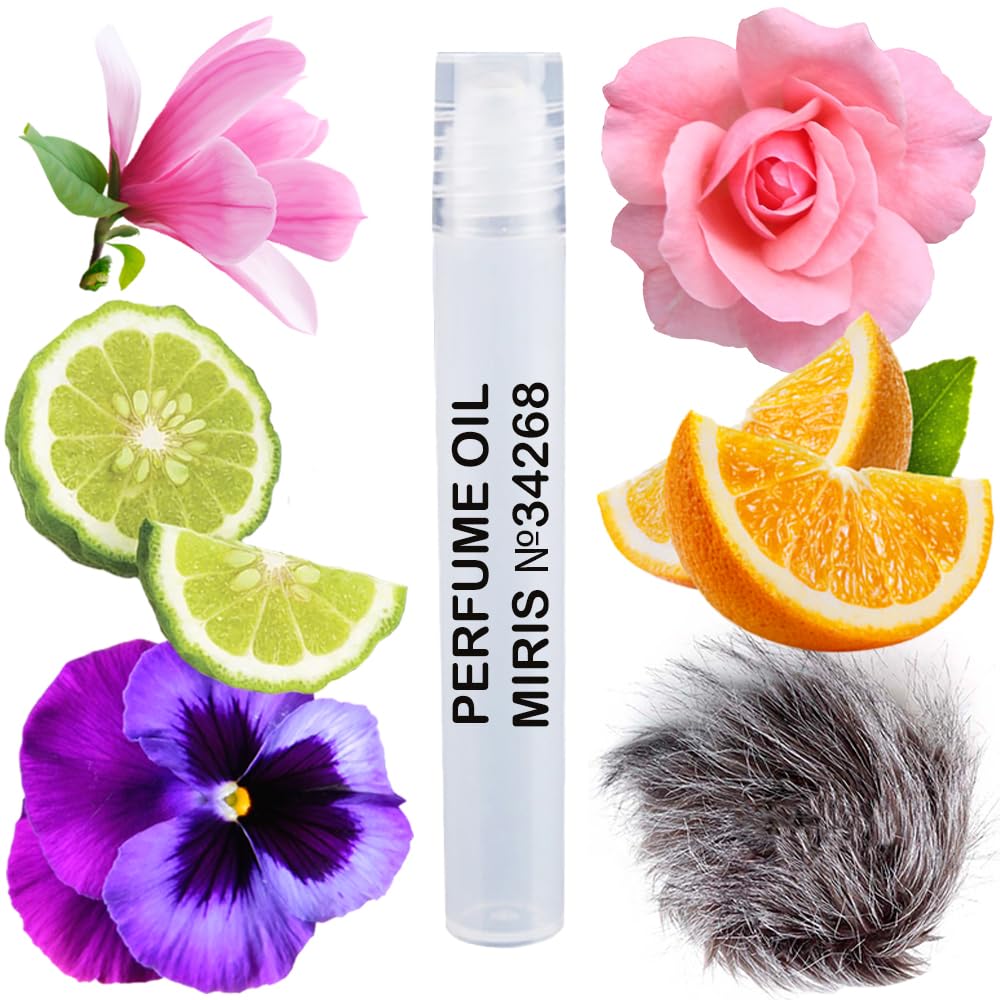 MIRIS No. 34268, Inspired by A La Rose, Long-Lasting Unisex Perfume Oil for Women & Men Roll-On, Rollerball 0.34 Fl Oz / 10 ml