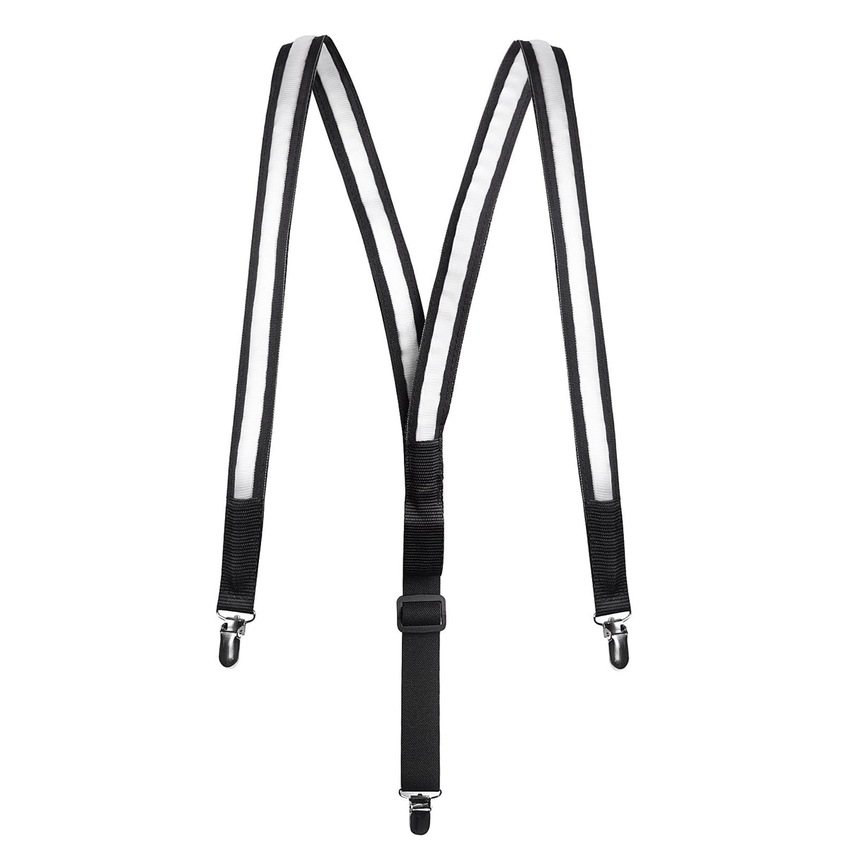 DreamsEden Light Up Suspenders LED Flashing Suspenders Glowing Adjustable Y Back Suspender Clothes for Rave Party Accessory
