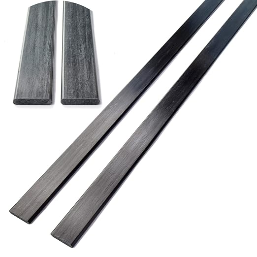 2pcs 3x15mm Length 420mm Flat Carbon Fiber Bars,Pultruded Carbon Fiber Strips