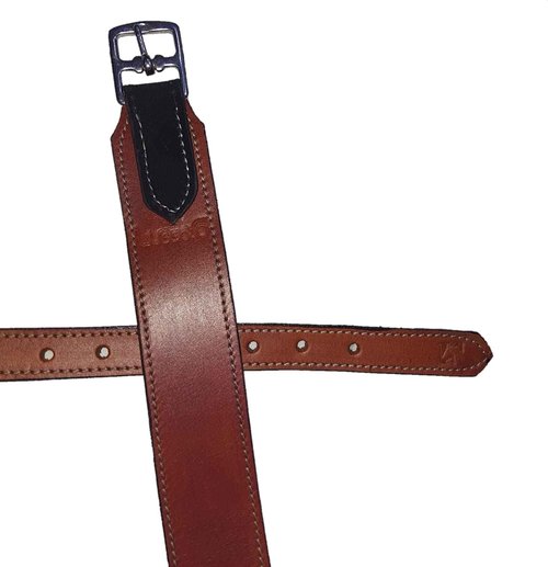 Lussoro All Purpose Stirrup Leathers Jump & Dressage Styles (Tan)