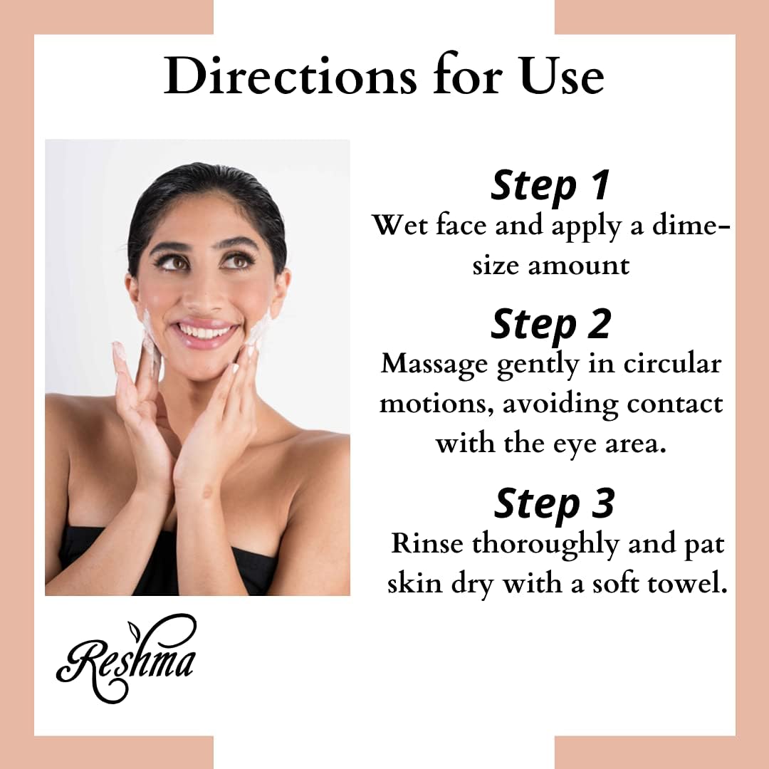 Reshma Beauty Honey & Lemon Face Wash| Cleanser for All Skin Types & Dull Skin | Cleanser for Purifying, Deep Cleansing, and Bri