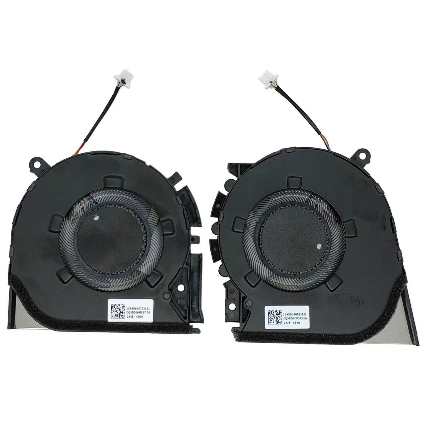 Landalanya Replacement New Laptop Cpu And Gpu Cooling Fan For Asus Vivobook Pro M3401Q M3400Q K3400P M3400Qa M7400Q M7400Qe X740
