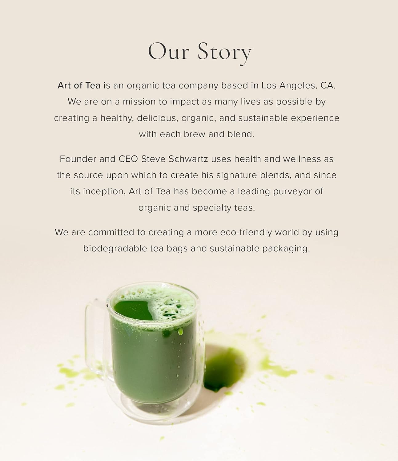 Art of Tea | Matcha Powder | 1.4oz Organic Ceremonial Matcha Powder Tin
