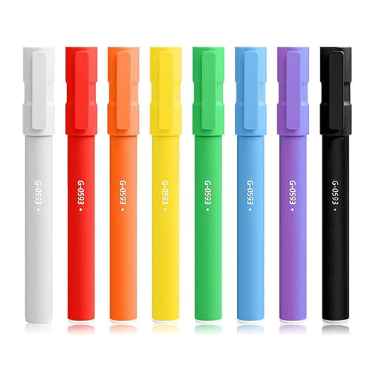 8 Pcs Glow in the Dark Face Body Paint,Blacklight Neon Face & Body Paints,Easily Cleanable Paint Set Neon Makeup Glow in the Dark Party Supplies A