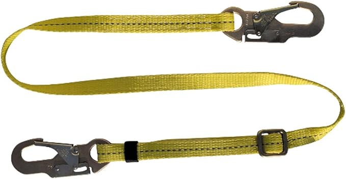 Fall Tech 820912 12-Feet Adjustable Web Restraint Lanyard