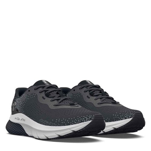 Under Armour Kids HOVR Turbulence 2 (Big Kid) - Shoes for Kids - Polyester Upper and Lining - Rubber Outsole Jet Gray/Jet Gray/Metallic Silver 4 Big Kid M