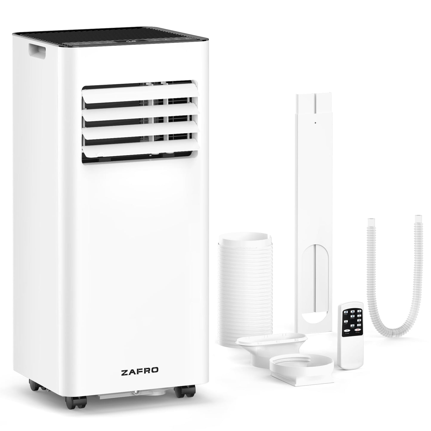 Zafro 8,000 Btu Portable Air Conditioners, 4 Modes Portable Ac Unit With Fast Cooling/Energy Saving/Remote Control/24Hrs Timer F