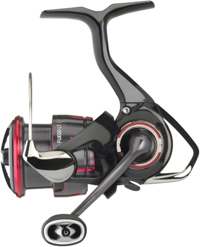 Daiwa Fuego LT Spinning Reel Size 1000-6000 Lightweight ZAION V Carbon Body, AIRDRIVE Rotor, MAGSEALED Shaft for Freshwate...
