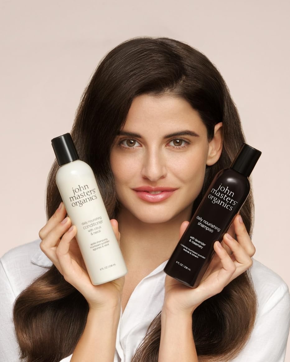 John Masters Organics - Daily Nourishing Shampoo | Lavender & Rosemary 8 FL OZ