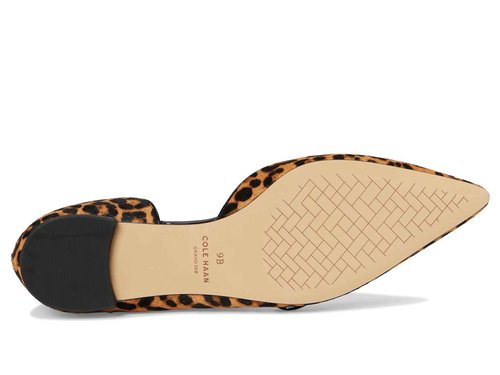 Cole Haan Women's Noella Bow Skimmer, Leopard Print, 8.5-B US