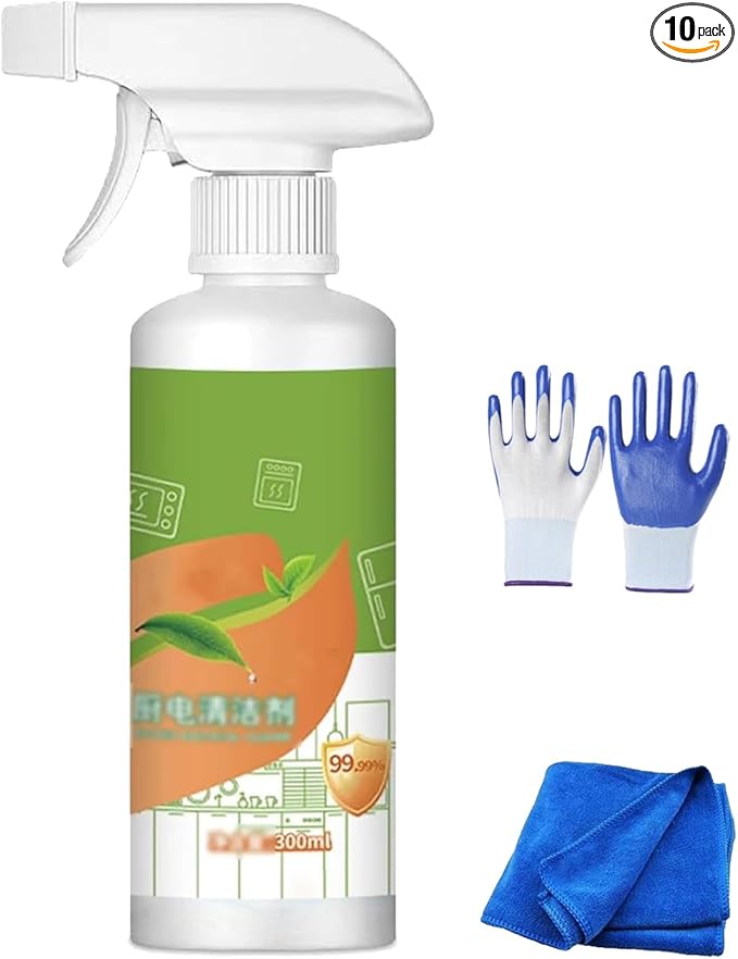 Fly Cleanse Natural Formula Appliances, Kitchen Appliance Cleaner, Multipurpose Home & Kitchen Cleaner Spray, For Hold,Oven,Stove,Range Hood (1Pcs)