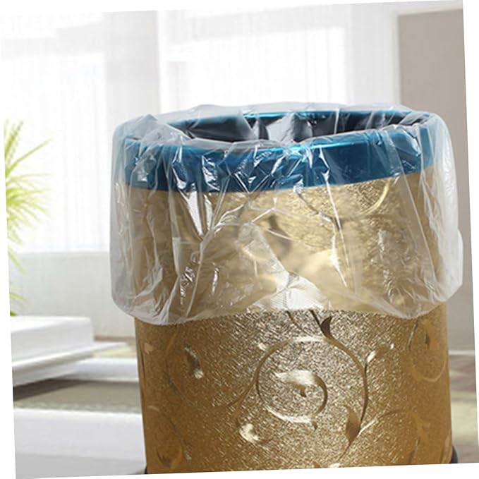 6 Rolls Thickened Trash Bags for Kitchen and Bathroom Large Garbage Can Liners for Home Use Leak-resistant Disposable Trash Can Bags