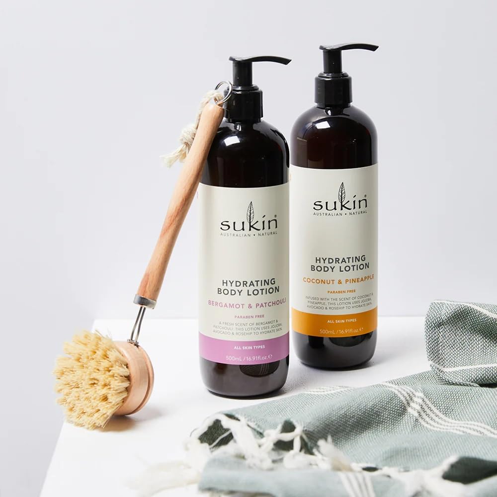 Sukin Lime & Coconut Scent Hydrating Body Lotion For Women, For All Skin Type, Paraben Free, 16.91 Fluid Ounces (Pack Of 1)