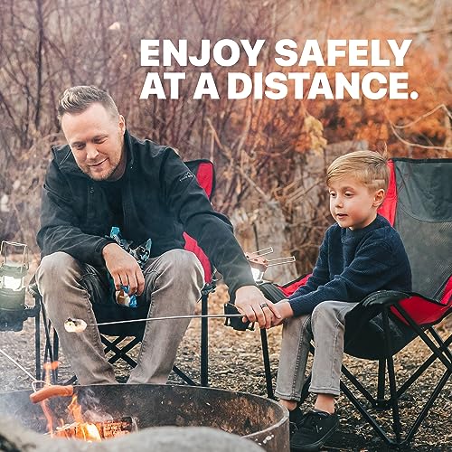 MalloMe Smores Sticks for Fire Pit Long - Marshmallow Roasting Sticks Smores Kit - Smore Skewers Hot Dog Fork Campfire Coo...