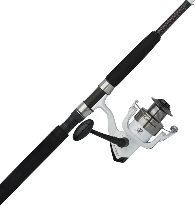 Ugly Stik 7’ Catfish Spinning Fishing Rod and Reel Catfish Combo, Ugly Tech Construction with Clear Tip Design, 7’ 2-Piece...