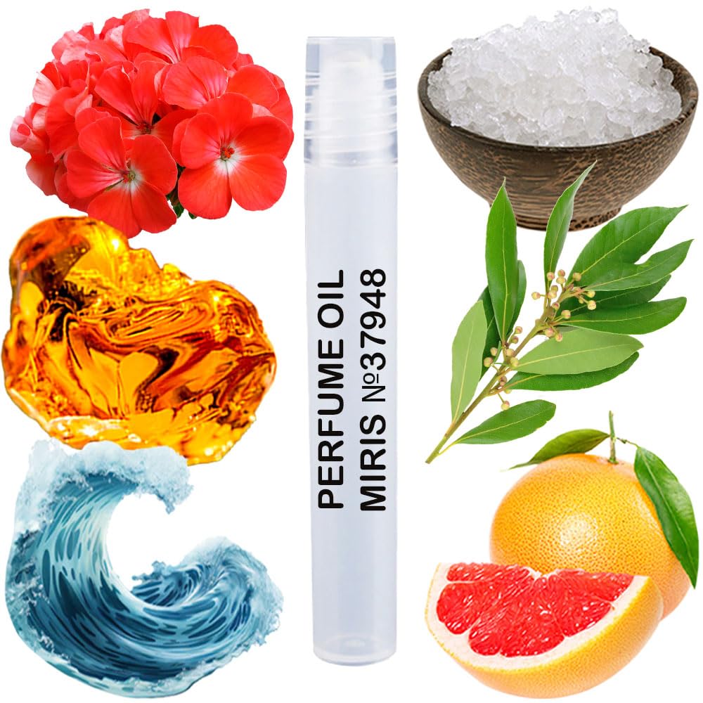 MIRIS No. 37948, Inspired by Invitus Legend, Long-Lasting Perfume Oil for Men Roll-On, Rollerball 0.34 Fl Oz / 10 ml