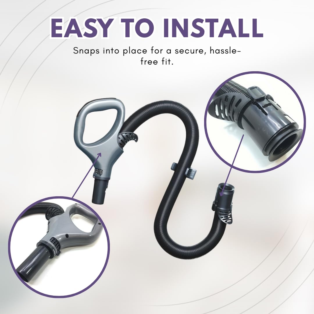 Replacement Hose Handle for Shark Vacuums for ONLY Models ZU62 ZU62C ZU60 ZU102 - Hose Handle for Navigator - Shark Rotator Professional Lift-Away Accessories - Upright Bagless Vacuum Cleaners