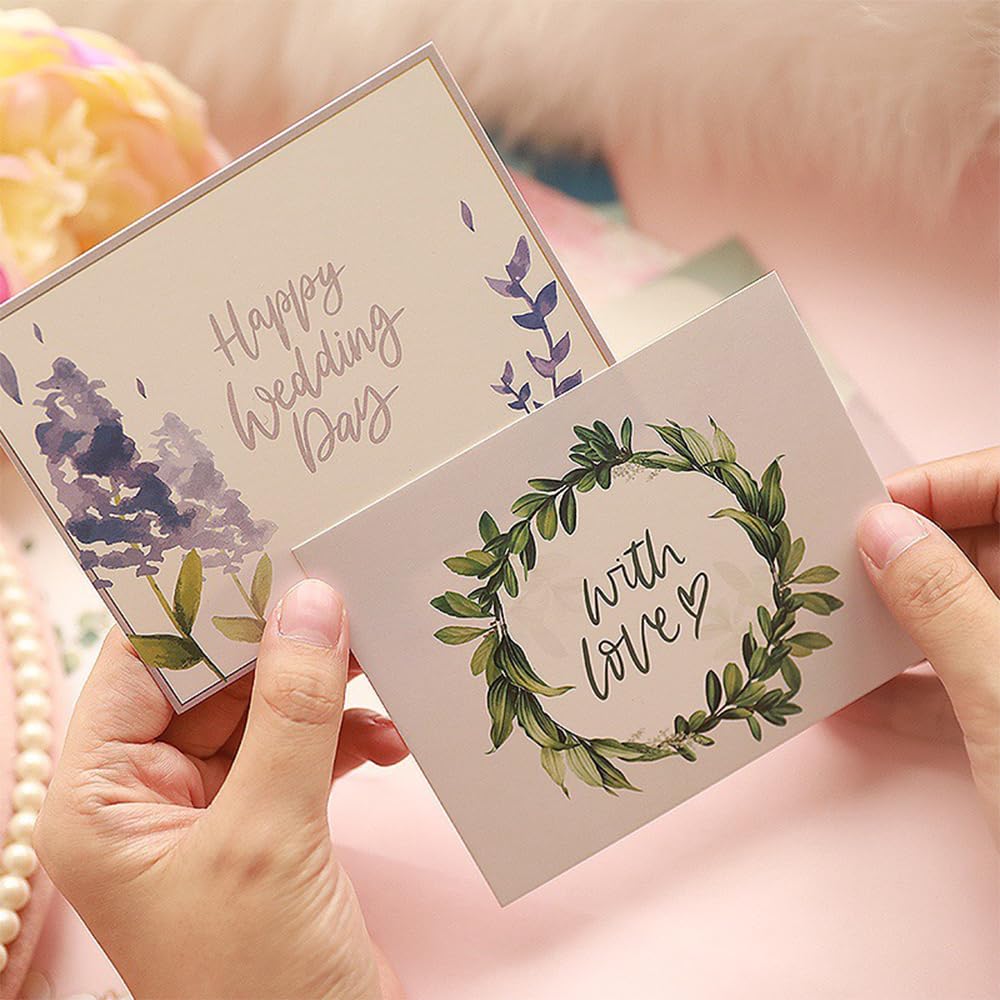 MornLu Custom Postcards with Design Personalized Postcards Add Photo/Text/Logo Print Your Own Postcards, Invitations, promotional， Announment Cards，2 Sided Thick Gloss Cover Card Stock