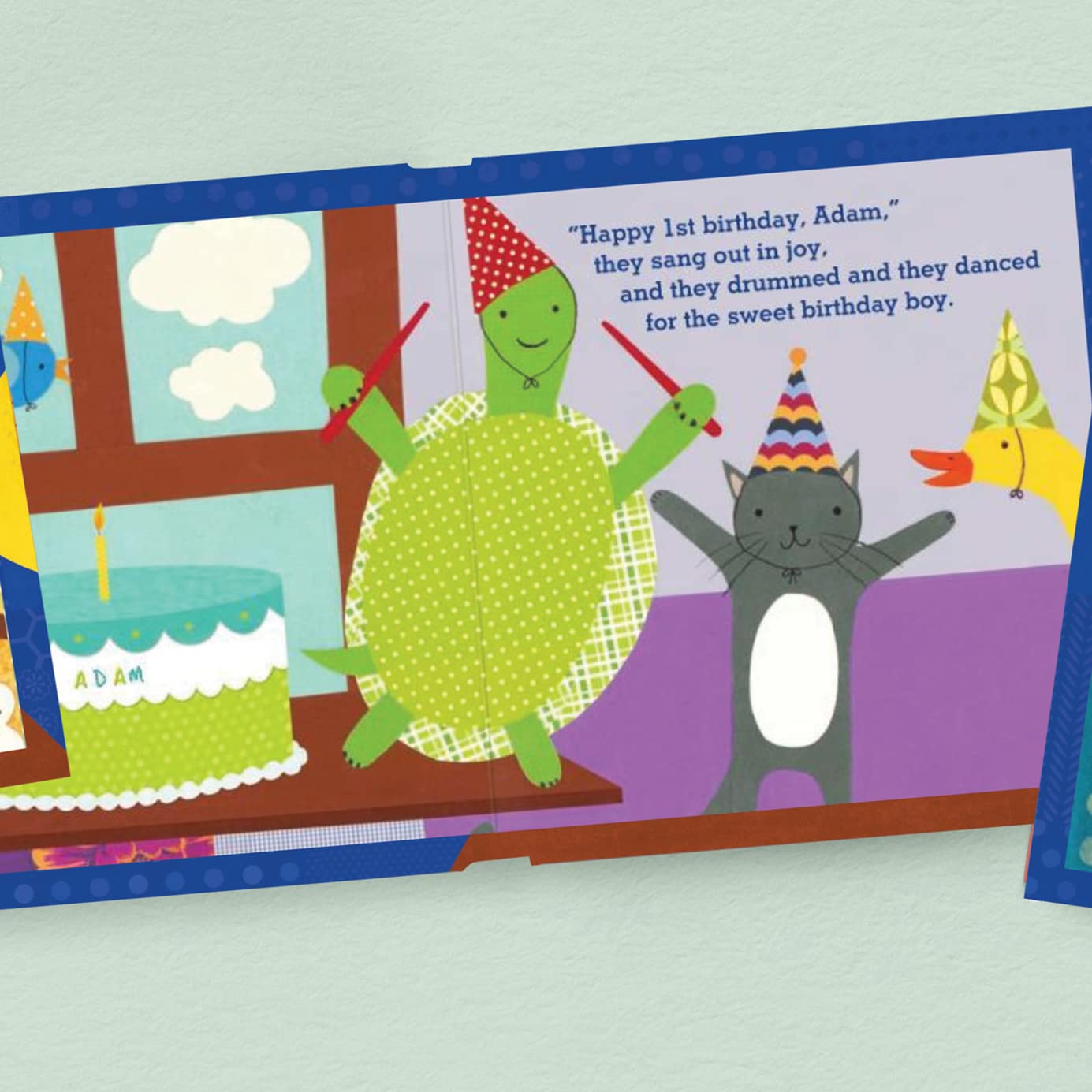 I See Me! Baby's First Birthday for Boys - Personalized Children's Story