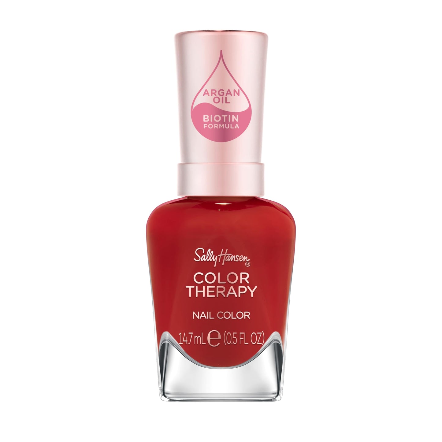 Sally Hansen Color Therapy, Yes You Can, Argan Oil, Long Lasting, Healthy Nails, Red Nail Polish