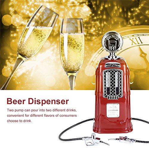 1000cc Double Guns Liquor Pump Gas Station Beer Dispenser Alcohol Liquid Soft Drink Beverage Dispenser Machine Butler Tool...
