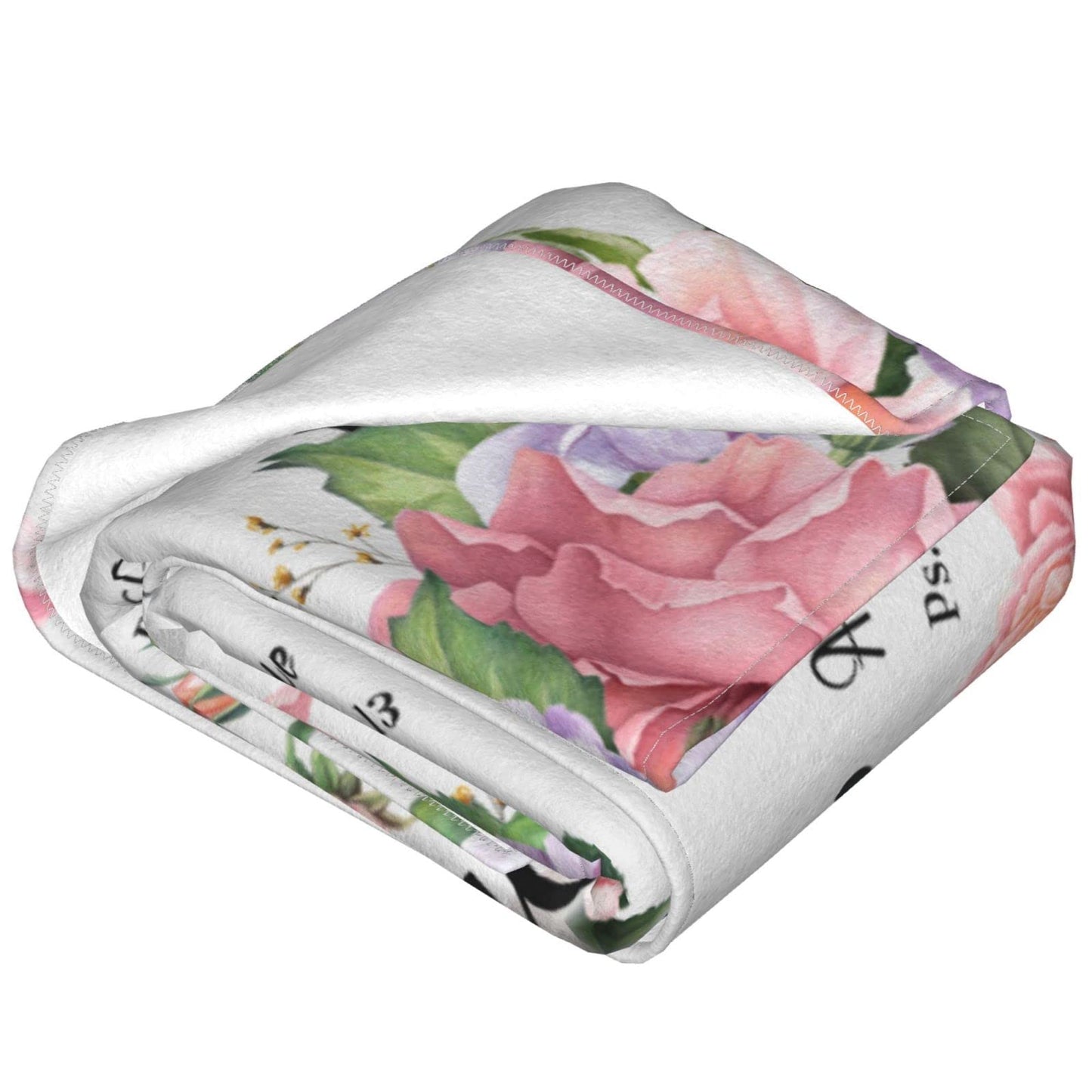 Christian Birthday Gifts for Women Friends Blanket 60"x50",Unique Inspirational Religious Catholic Spiritual & Baptism Comformation Gifts for Girl Godmother Mom Sister