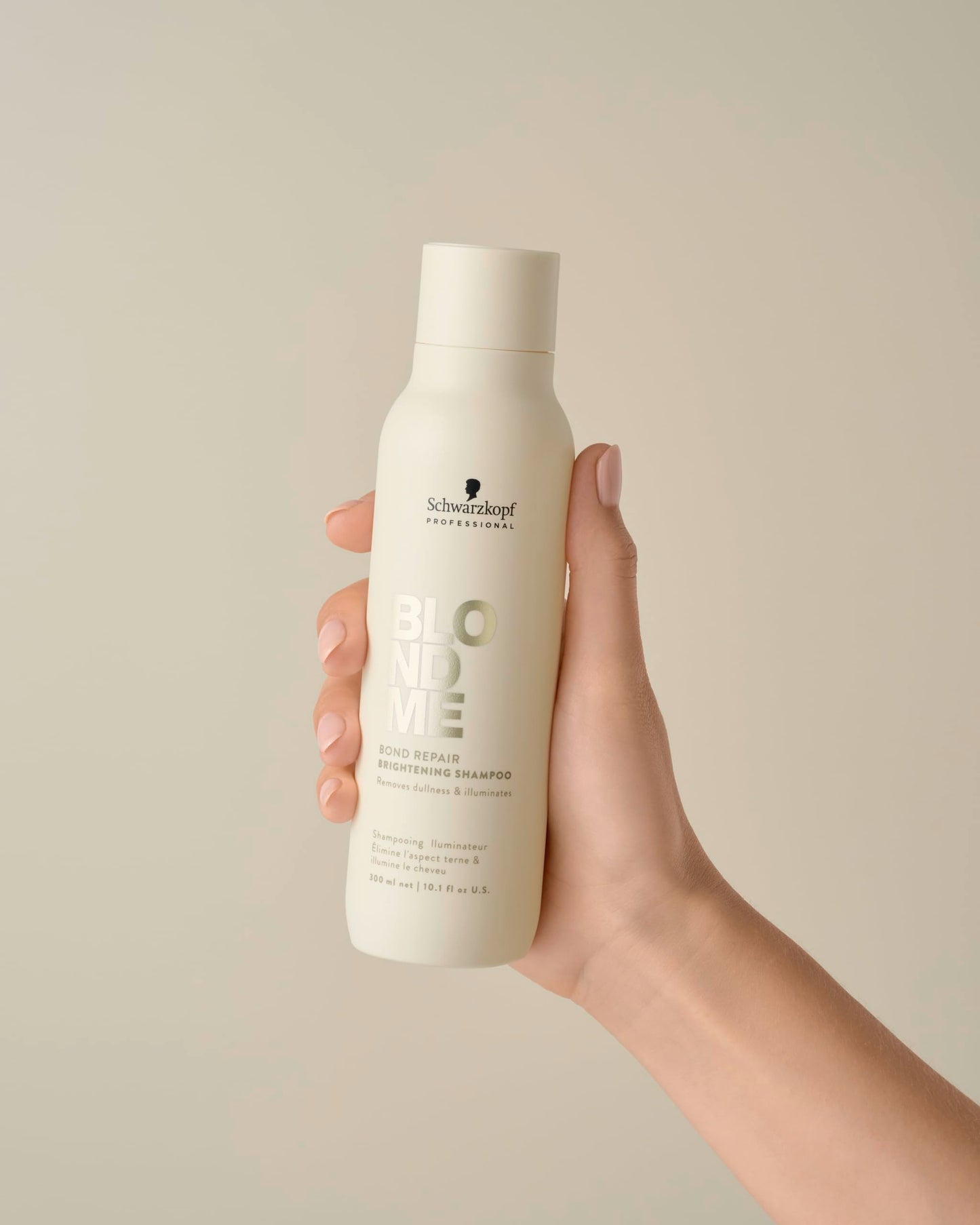 BlondMe Bond Repair Brightening Shampoo for Blonde Hair | Removes Build-Up and Impurities | Repairs, Hydrates, & Brightens Blond