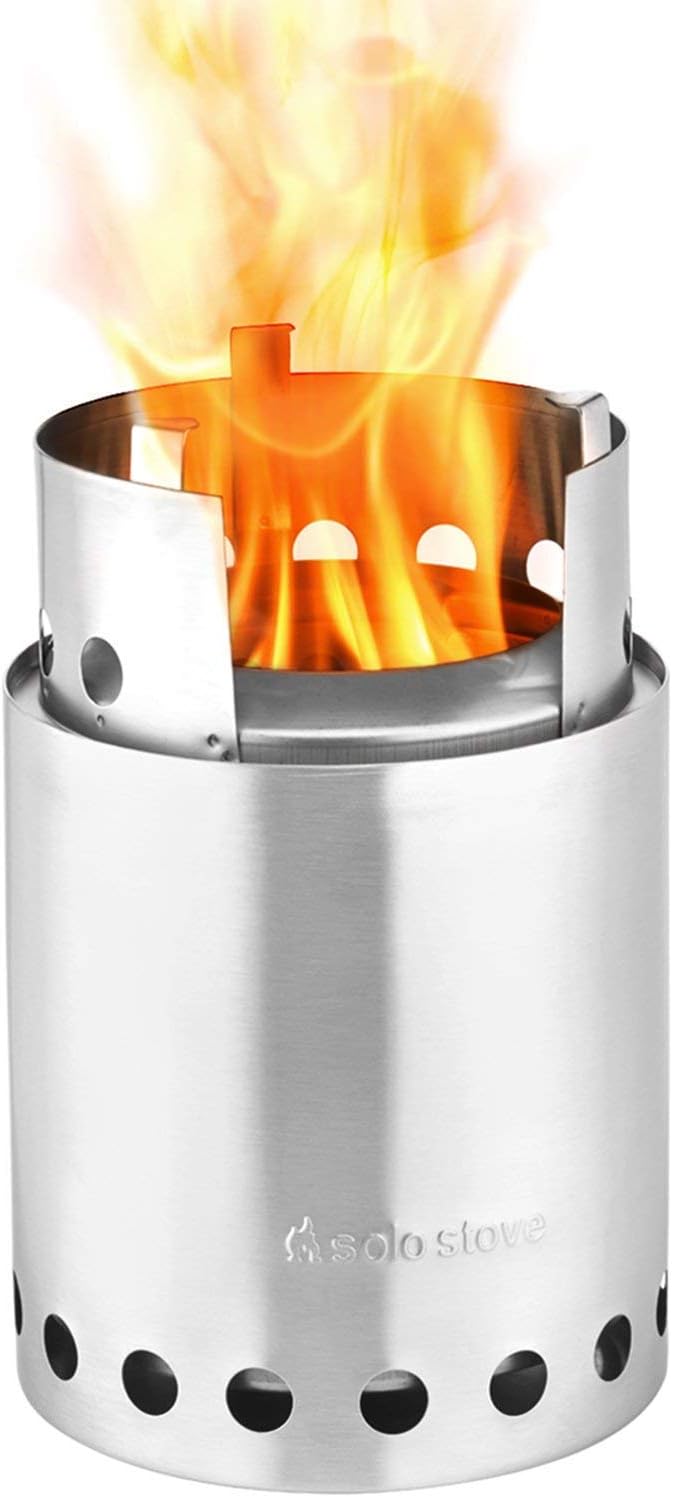 Solo Stove Titan Camping Stove Portable Stove for Backpacking and Outdoor Cooking Great Stainless Steel Camping Backpackin...