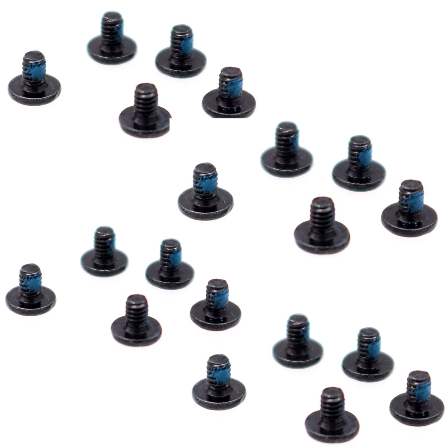 Deal4Go 20-Pack M2 X 3 Mm Phillips Flat Head Screw Fastener W/Nickel Plated Replacement For Laptop Pc M.2 Ssd Heatsink Wifi Card