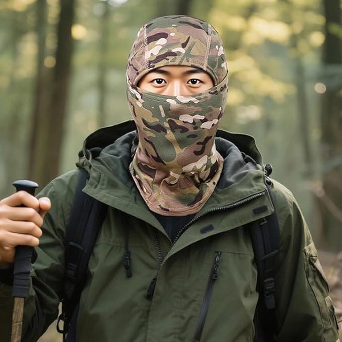 Riding Mask Balaclava Flying Tiger Hood Outdoor Sports Windproof Sunscreen Mask