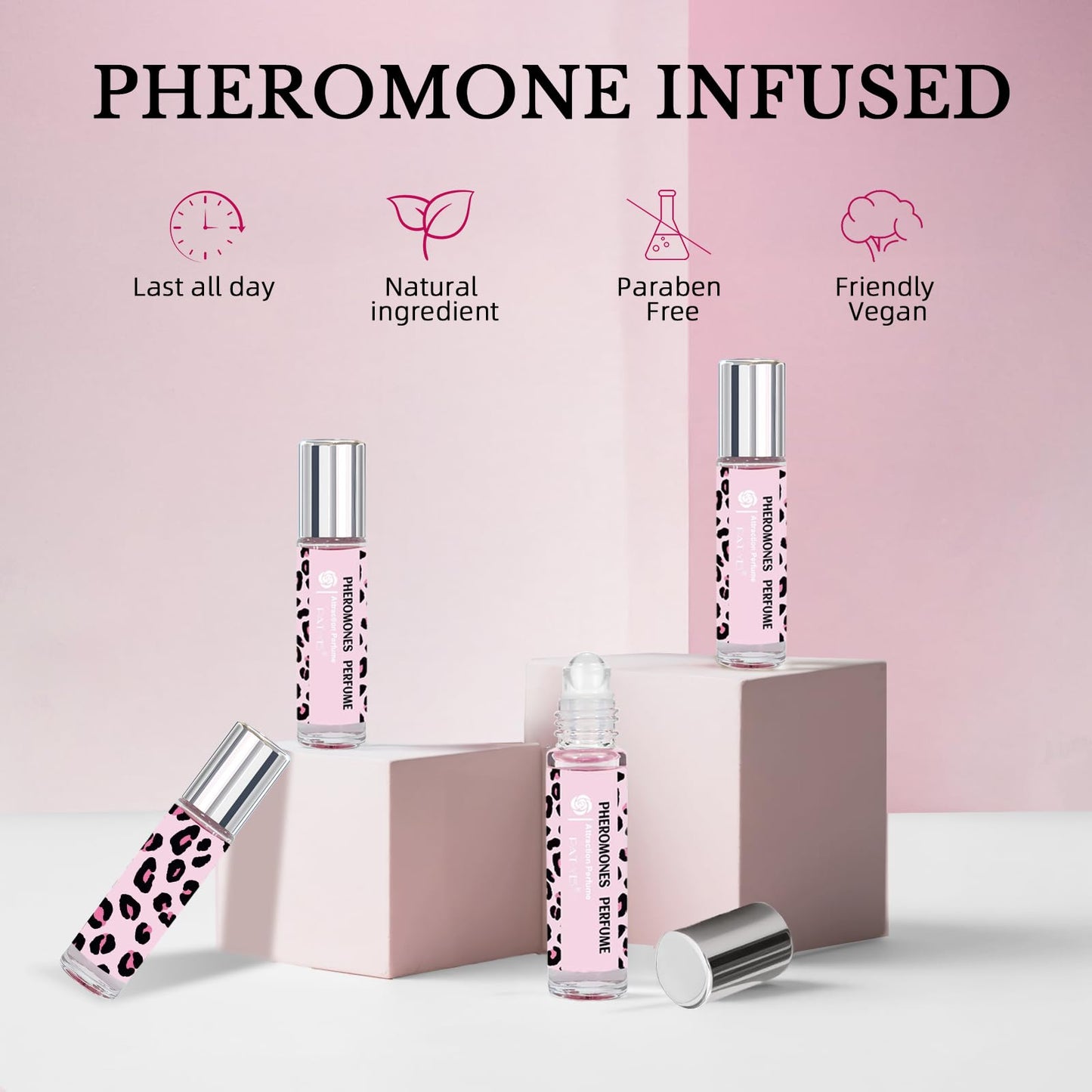 PAT-YES Pheromones Perfumes for Women,Long Lasting Roll on Perfume Oil 0.34 fl.oz (10ml)