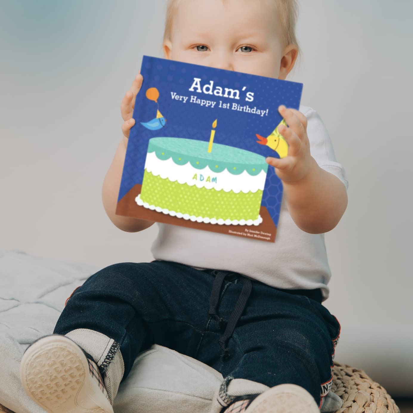 I See Me! Baby's First Birthday for Boys - Personalized Children's Story