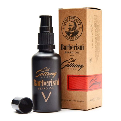 Captain Fawcett Signature Series Beard Oils (Sid Sottung "Barberism" Beard Oil 50ml)