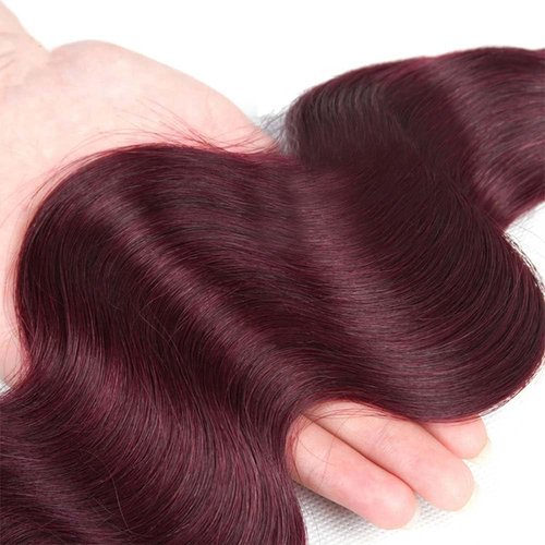 Condescension Bundles Human Hair 20 22 24" inch Burgundy 99J Body Wave Human Hair Bundles Wine Red Burgundy Unprocessed Quick Weave for Black Women