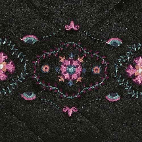 Vera Bradley Velvet Small Backpack, Winter Ornaments