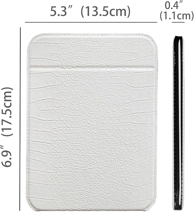 White Foldable Desk Mirror, 5.3×6.9” Adjustable Angle Rounded Rectangle PU Edge Covering Travel Mirror with Stand (MWhite)