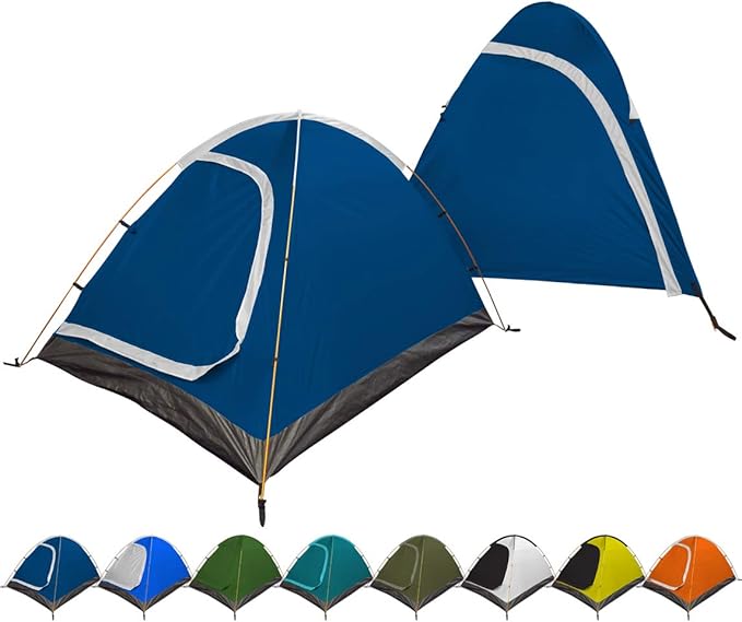 REVALCAMP Two Person Tent - Waterproof & Windproof 4 Season Tents for Camping, Backpacking & Hiking - Durable & Easy to Se...