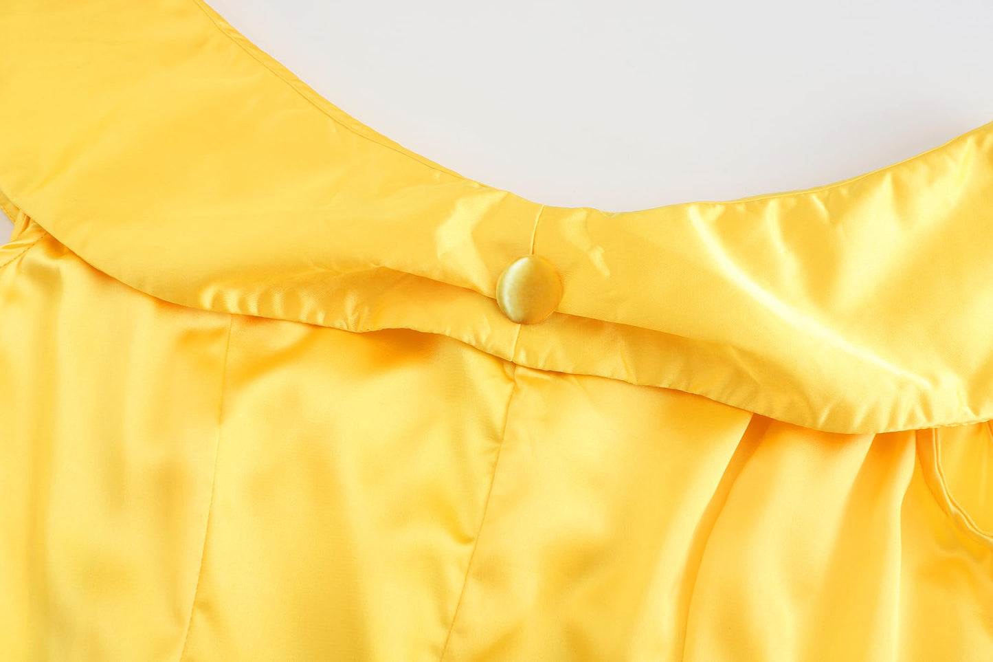 Akokvlar Yellow Princess Costume for Women Adult Halloween Party Dress (Yellow, Medium)